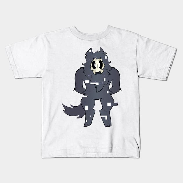 SCP 1471 Malo Canine Skull Monster Glitch Creepypasta Kids T-Shirt by Mellowdellow